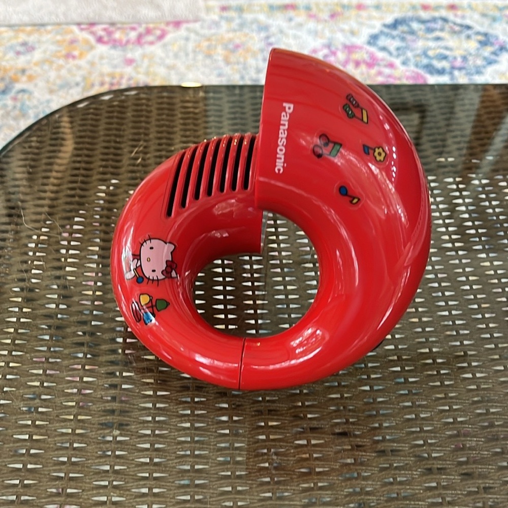 Panasonic Red Toot-a-Loop Radio